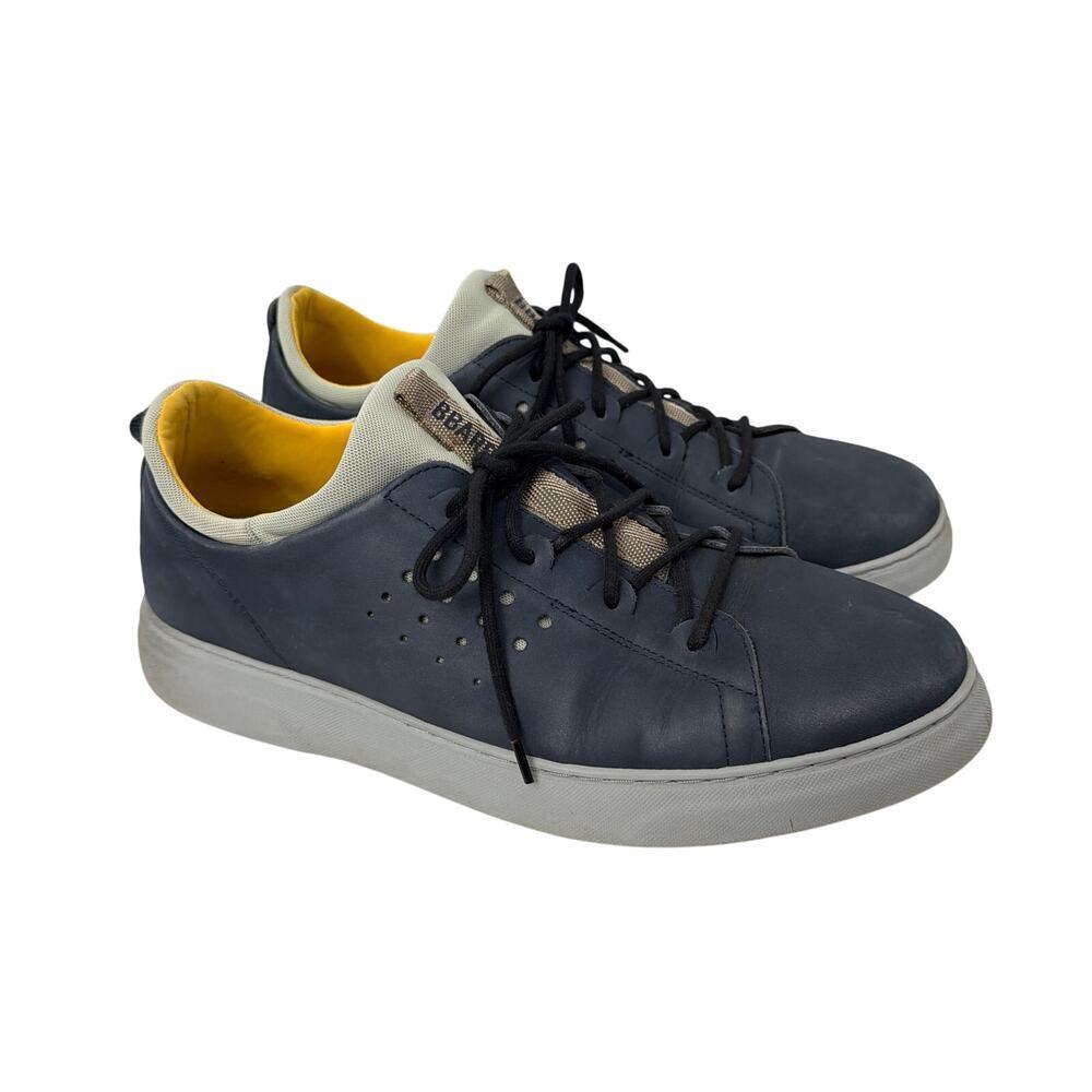 Samuel Hubbard Shoes Mens 12 M Flight Sport Sneaker Navy Leather Portugal